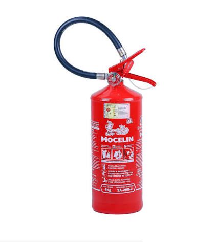 Extintor de incêndio pó químico seco 4 kg
